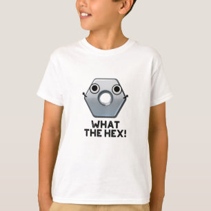 Camiseta Que Forma Hexágono Engraçado Hex Pun