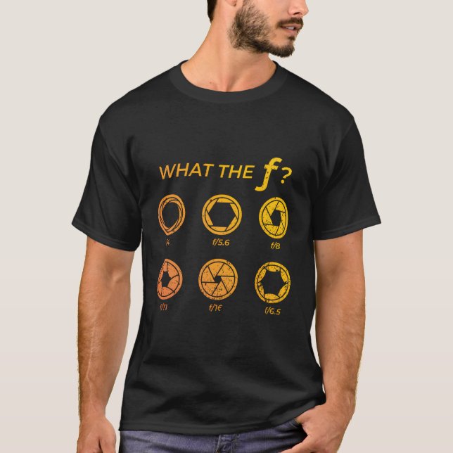 Camiseta Que Foto Engraçada Da Câmera De Fotografia F (Frente)