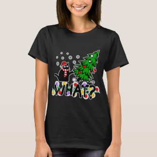 Camiseta Que Gato Preto Puxando Pinheira Gato