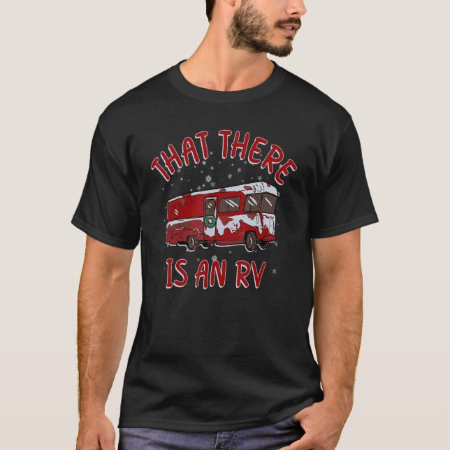 Camiseta Que Há Um Motorista De RV Winter (Frente)