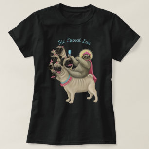 Camiseta Que haja Luz - Lira de Babel