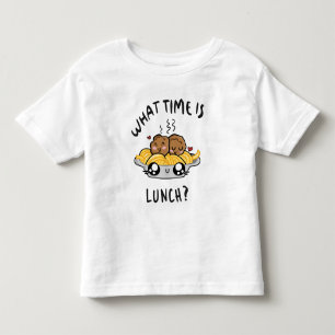 Camiseta Que Hora É O Almoço
