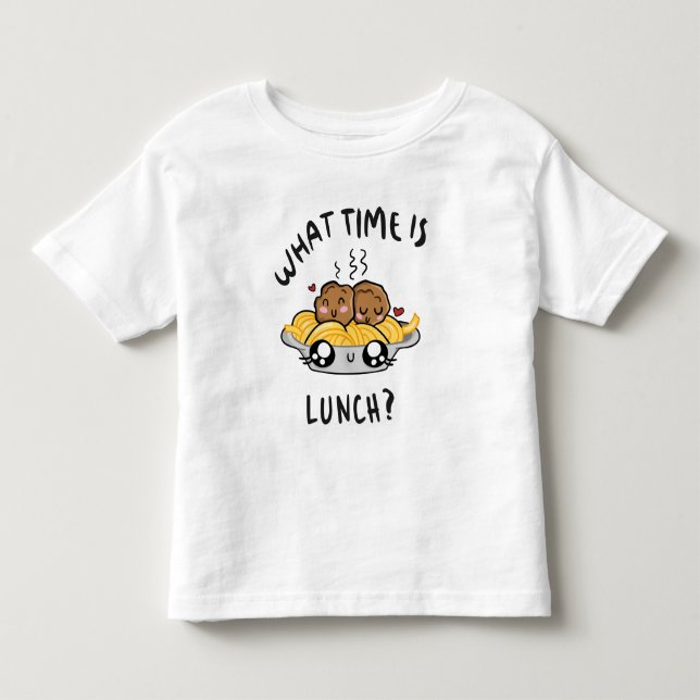 Camiseta Que Hora É O Almoço (Frente)