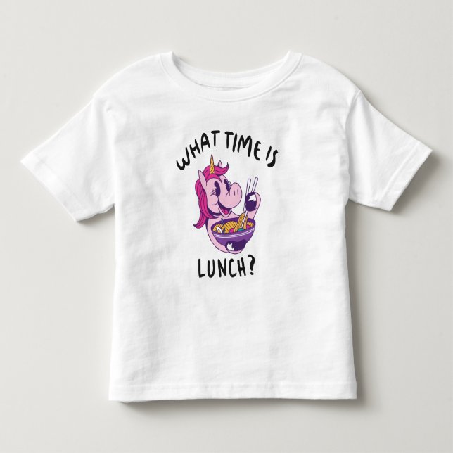 Camiseta Que horas é o almoço (Frente)
