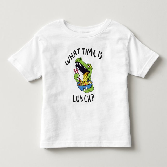 Camiseta Que horas é o almoço (Frente)