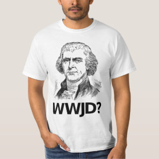 Camiseta Que Jefferson faria? - T branco