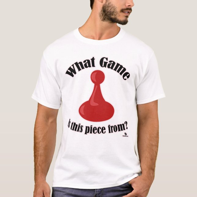 Camiseta Que Jogo É Essa Peça Do Diversão Slogan (Frente)