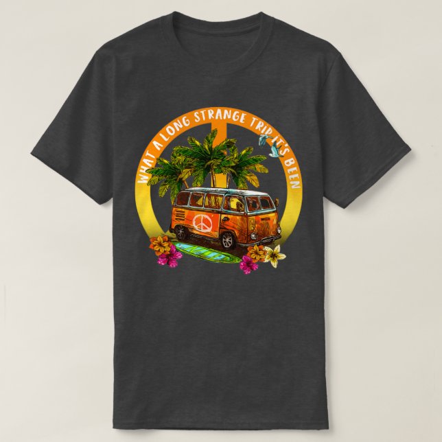Camiseta Que Longa Viagem Estranha Foi Pingar A Paz  (Frente do Design)
