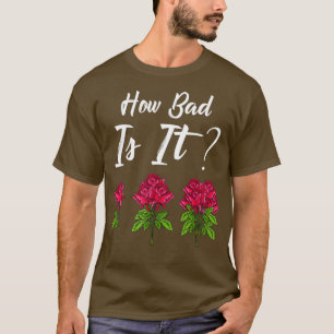 Camiseta Que Má É A Formação De Jardineiro Florista Engraça