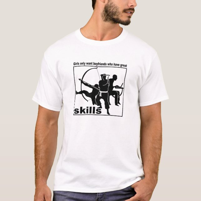 Camiseta Que meninas querem (Frente)