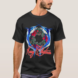 Camiseta que mostra um lúcio-perca.