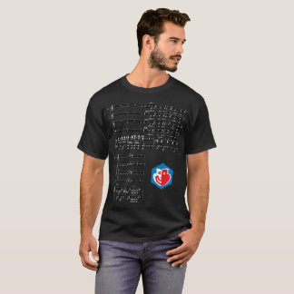 Camiseta Que nós poemas líricos & música Kneed