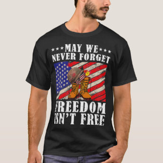 Camiseta Que Nunca Esquecamos A Liberdade Não É O Dia Livre