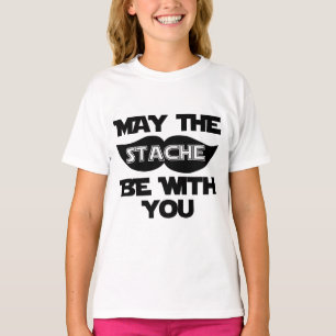 Camiseta Que o bigode esteja com você