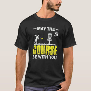 Camiseta Que O Curso Esteja Com Você Frisbee Fora Do Esport