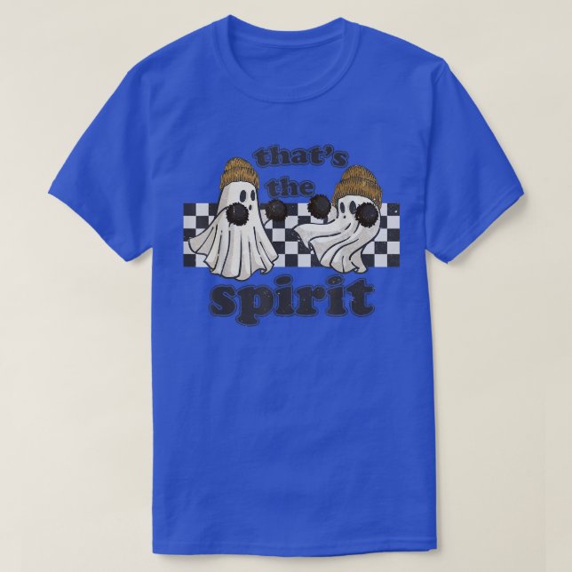 Camiseta Que o Espírito Engraçado Fantasma Fantasma Sapatin (Frente do Design)