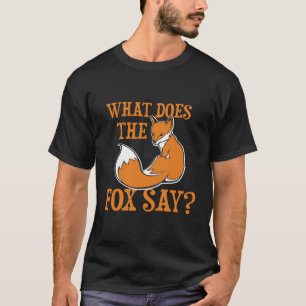 Camiseta Que o Fox diz?