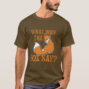Camiseta Que o Fox diz?