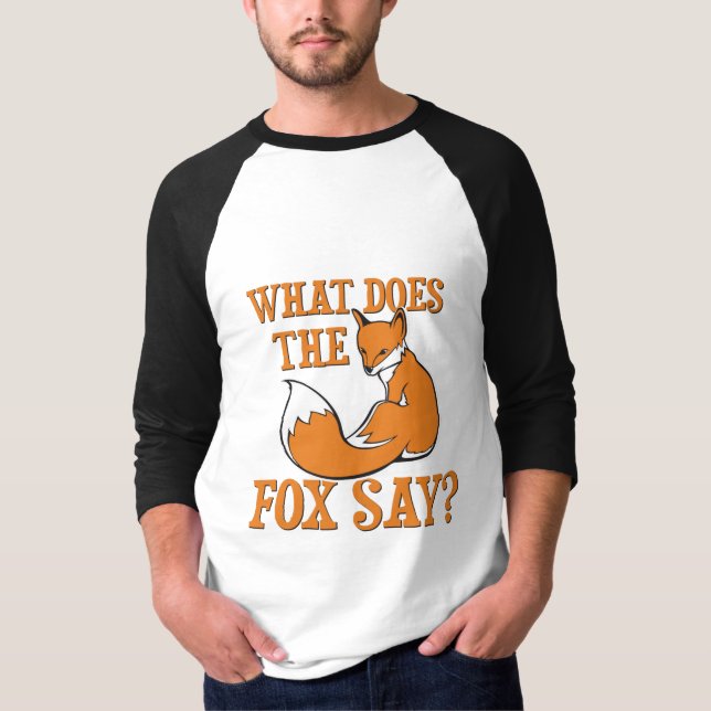Camiseta Que o Fox diz? (Frente)