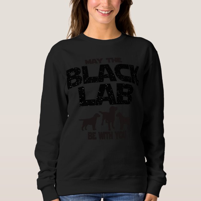 Camiseta Que O Laboratório Negro Esteja Com Você Inscrito N (Frente)