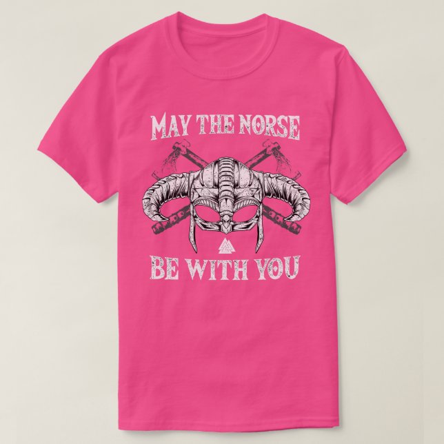 Camiseta Que o Nórdico esteja com Você 1 (Frente do Design)
