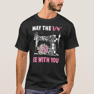 Camiseta Que Os 14 Estejam Com Você A Sewing Machine Quilti
