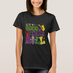 Camiseta Que Os Bons Tempos Enrolem Mardi Gras Fat Terça-Fe
