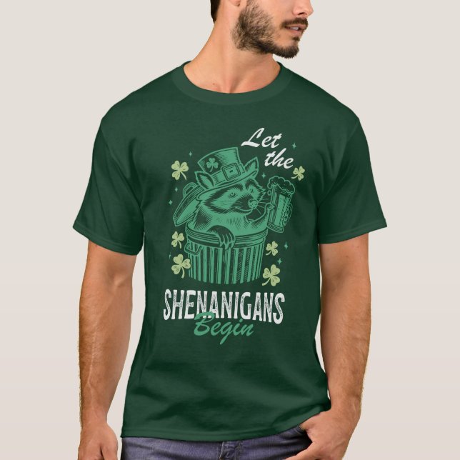Camiseta Que Os Shenanigans Comecem (Frente)