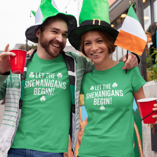 Camiseta Que Os Shenanigans Comecem