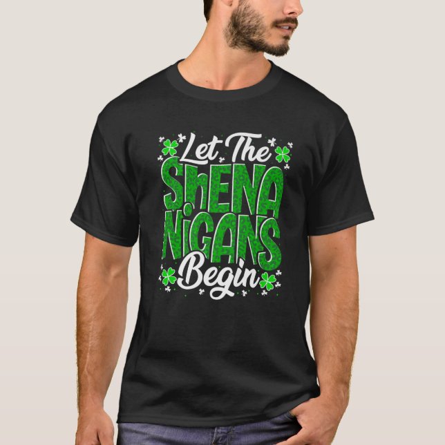 Camiseta Que Os Shenanigans Comecem A Entusiasmar Os Pecado (Frente)