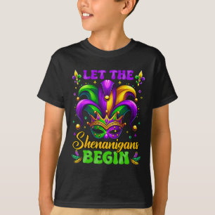 Camiseta Que Os Shenanigans Comecem A Mardi Gras 3