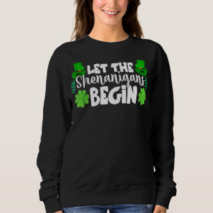 Camiseta Que Os Shenanigans Comecem A Rua De Roupas Engraça