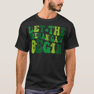 Camiseta Que Os Shenanigans Comecem A Rua De Roupas Engraça