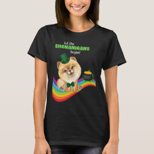 Camiseta Que os Shenanigans comecem a Rua o cão Luc do Dia 