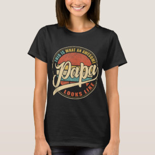 Camiseta Que Pai Engraçado Como Parece O Avô