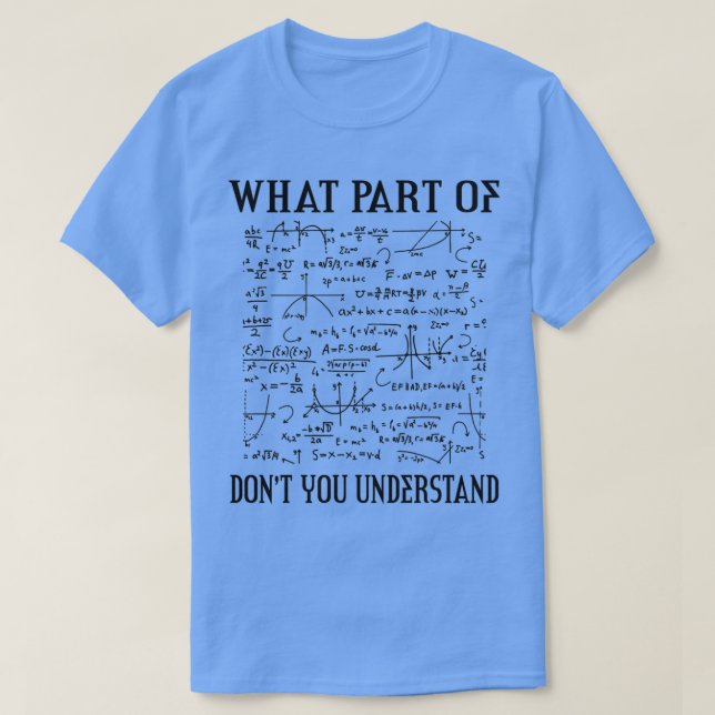 Camiseta Que Parte Da Engraçada Matemática Mecânica Do Enge (Frente do Design)