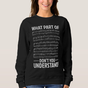 Camiseta Que Parte Da Música Você Não Entende Músico M