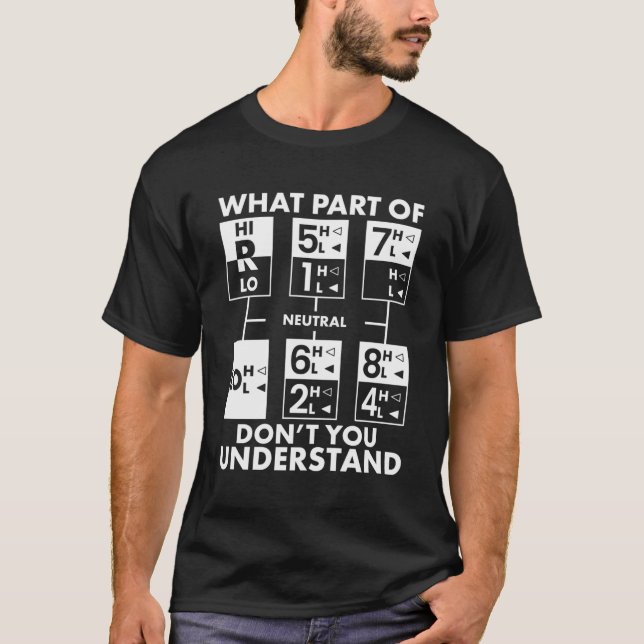 Camiseta Que Parte De Não Entende - Truque De Cargueiro (Frente)