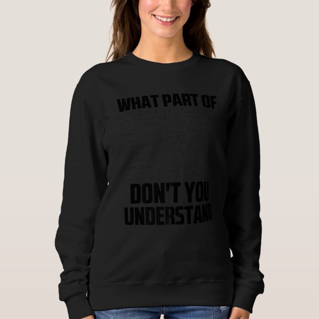 Camiseta Que parte de você não entende matemática sarcástic (Frente)