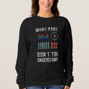 Camiseta Que parte disso você não entende música Dj