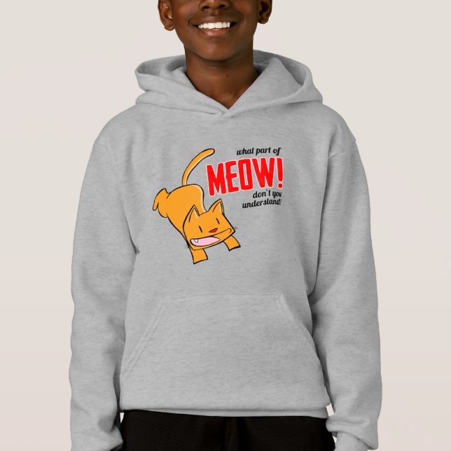 Camiseta Que parte do miar você não entende? (Frente)