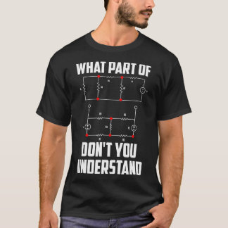 Camiseta Que Parte Você Entenderá Engenharia Engraçada Gi