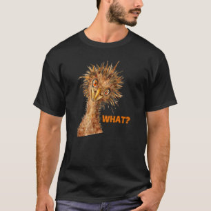Camiseta Que Pássaro Cheeky de Ostrich