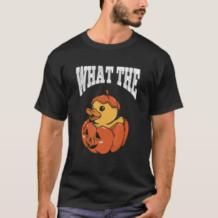 Camiseta Que Pato Abóbora De Borracha Pato Roupa Exterior