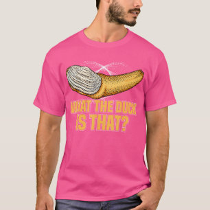Camiseta Que Pato É Esse Pato Gooey Engraçado Geoduck Hun