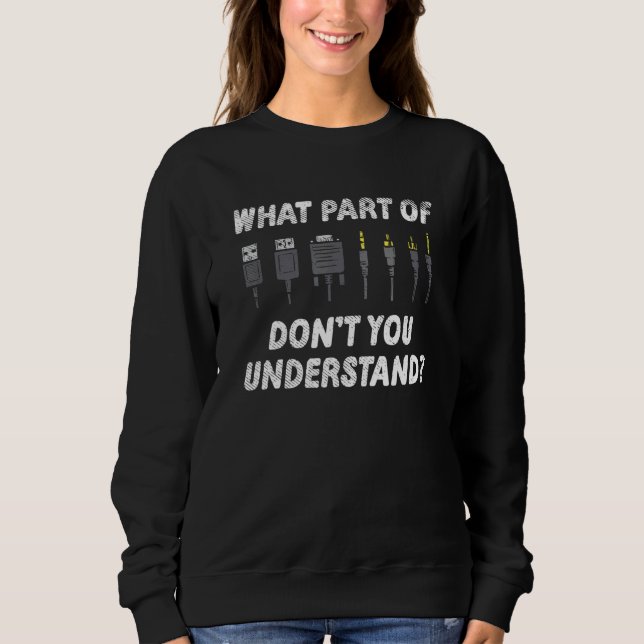 Camiseta Que peça você entende de Engenheiro de som (Frente)