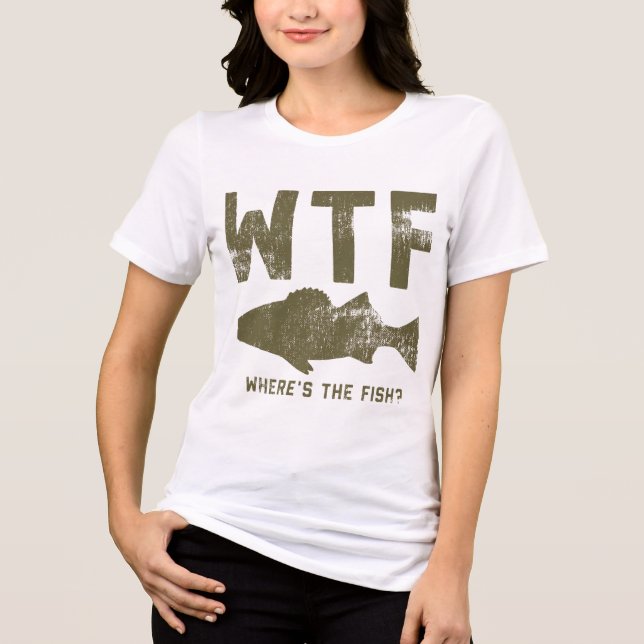 Camiseta Que peixe é esse cara_mulheres (Frente)
