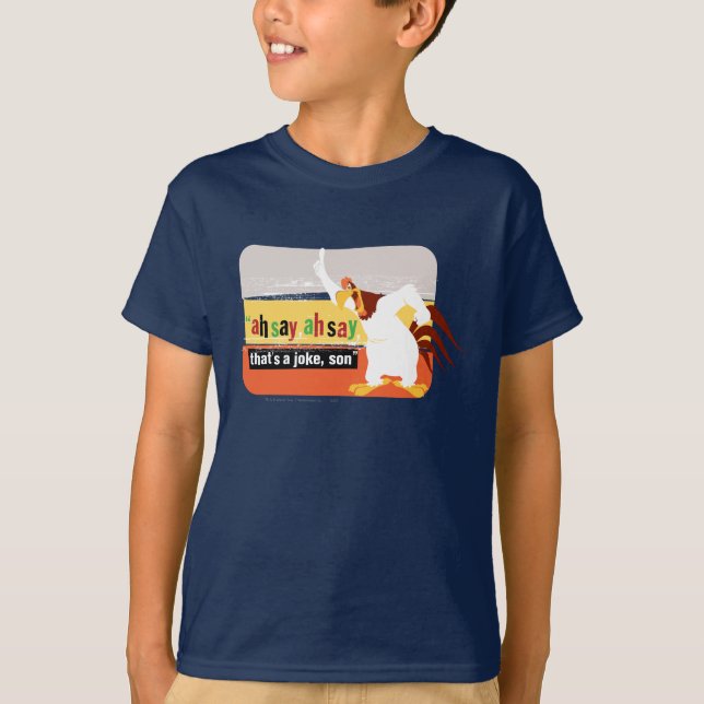 Camiseta Que Piada, filho (Frente)