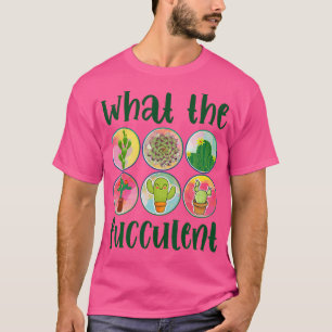 Camiseta Que Plantas Fucculentas Suculentas Jardim de Cactu