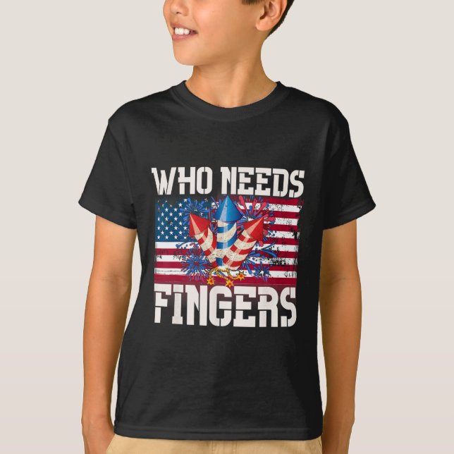 Camiseta Que Precisa De Fingers (Frente)